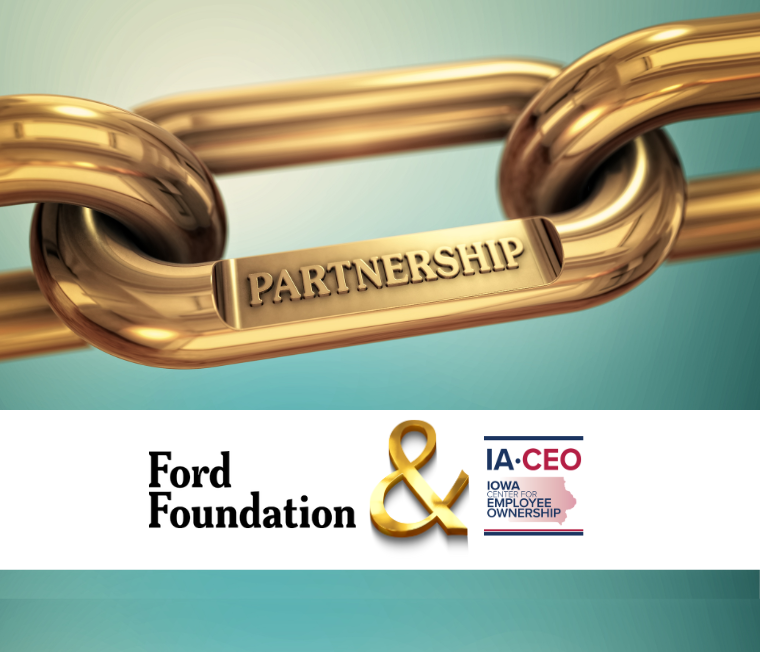 Ford Foundation and IA-CEO partnership logos