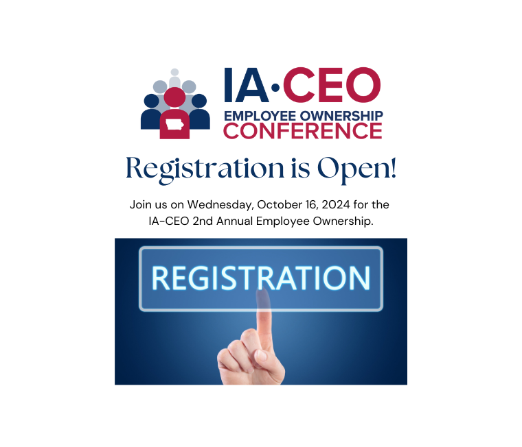 registration for IA-CEO Employee Ownership Conference is open 