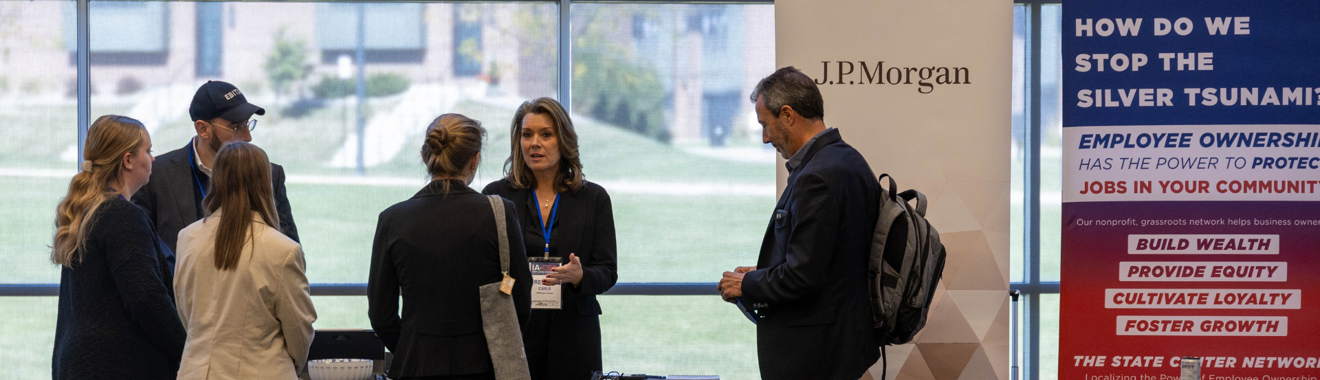 service providers at a conference