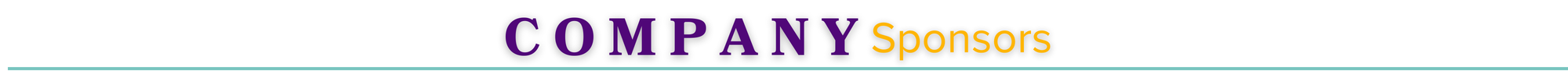 company sponsors header