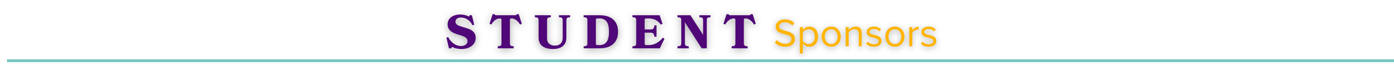 student sponsors header