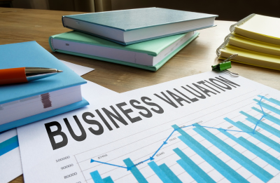 Business Valuation chart and books