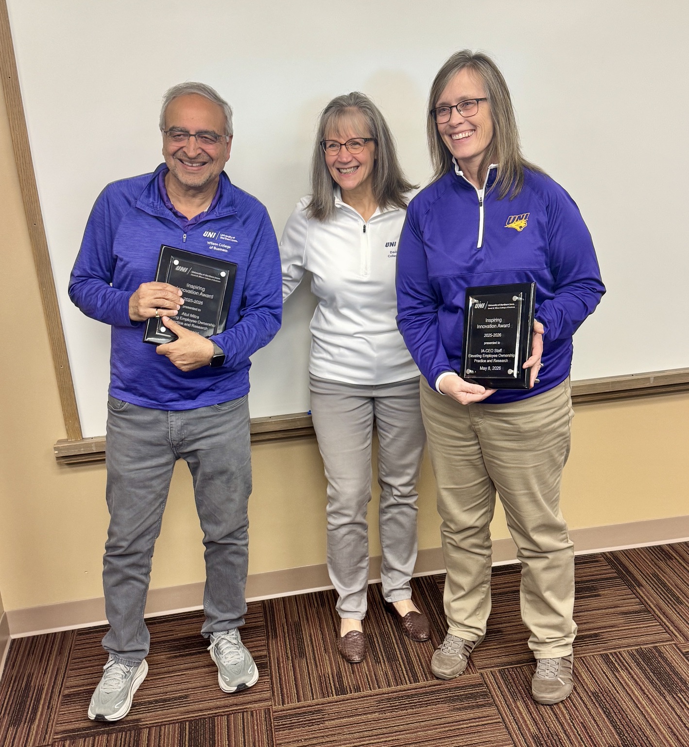 Dr. Atul Mitra, Dr. Leslie Wilson, Stacy Mullinex