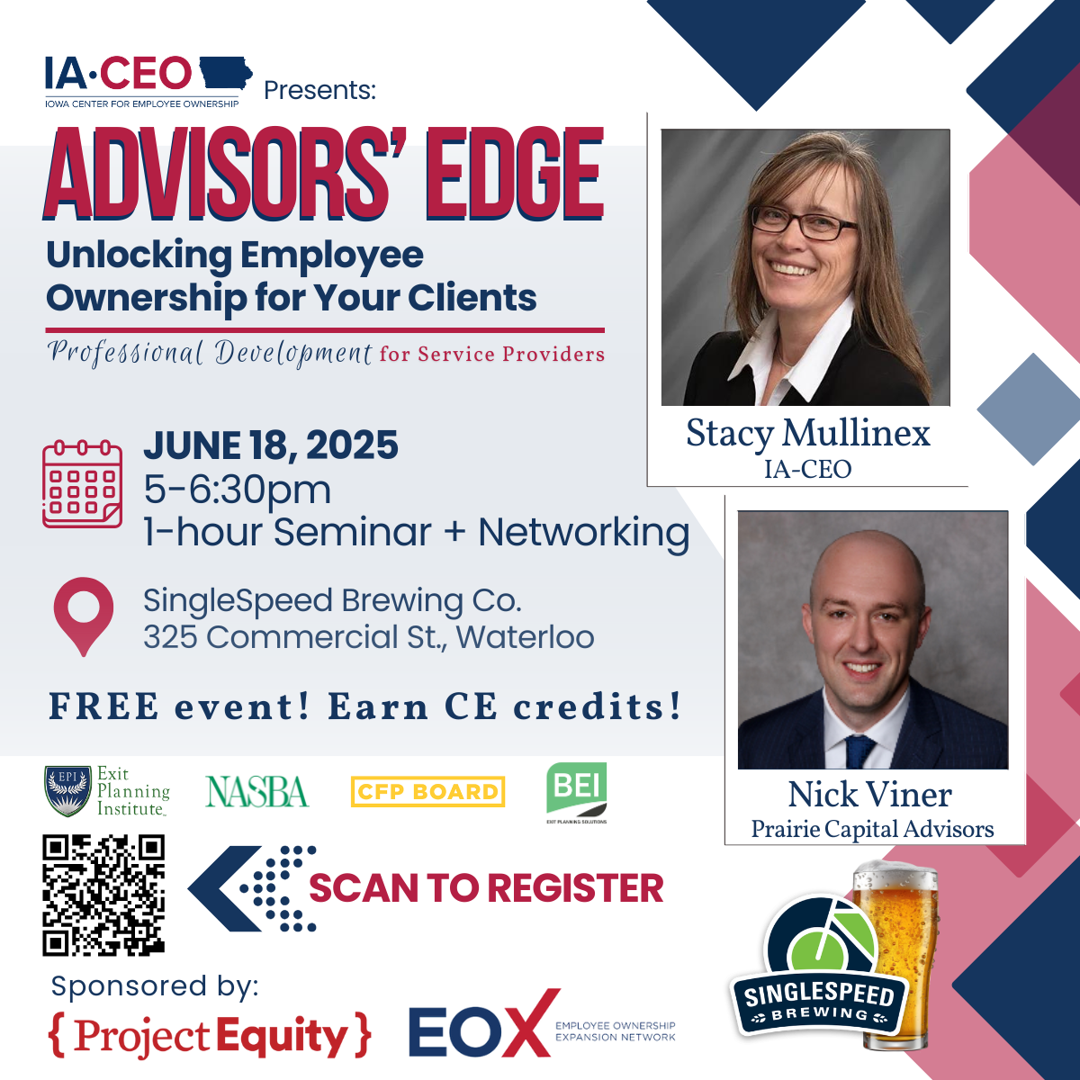 Advisors' Edge seminar