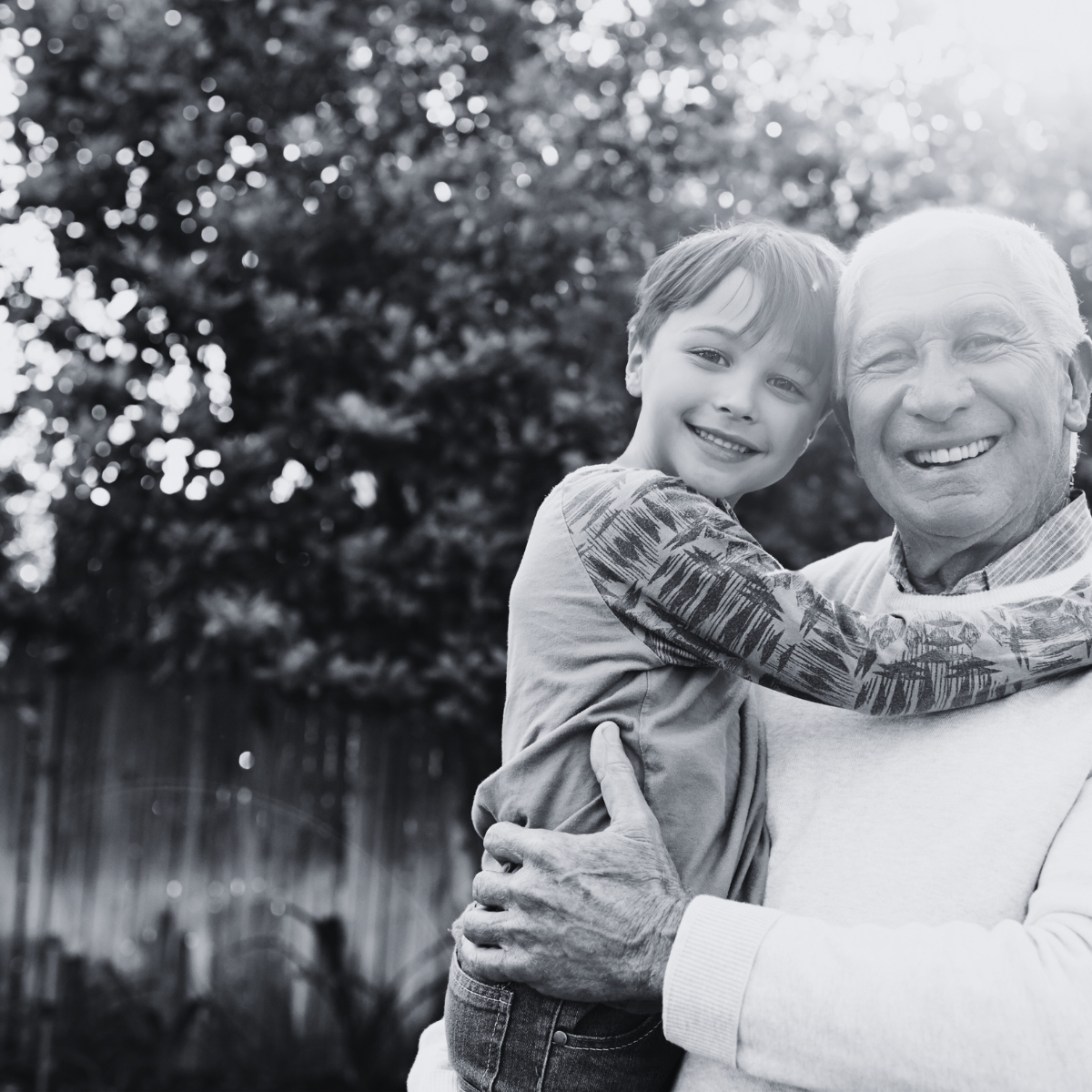 GRANDPA AND CHILD