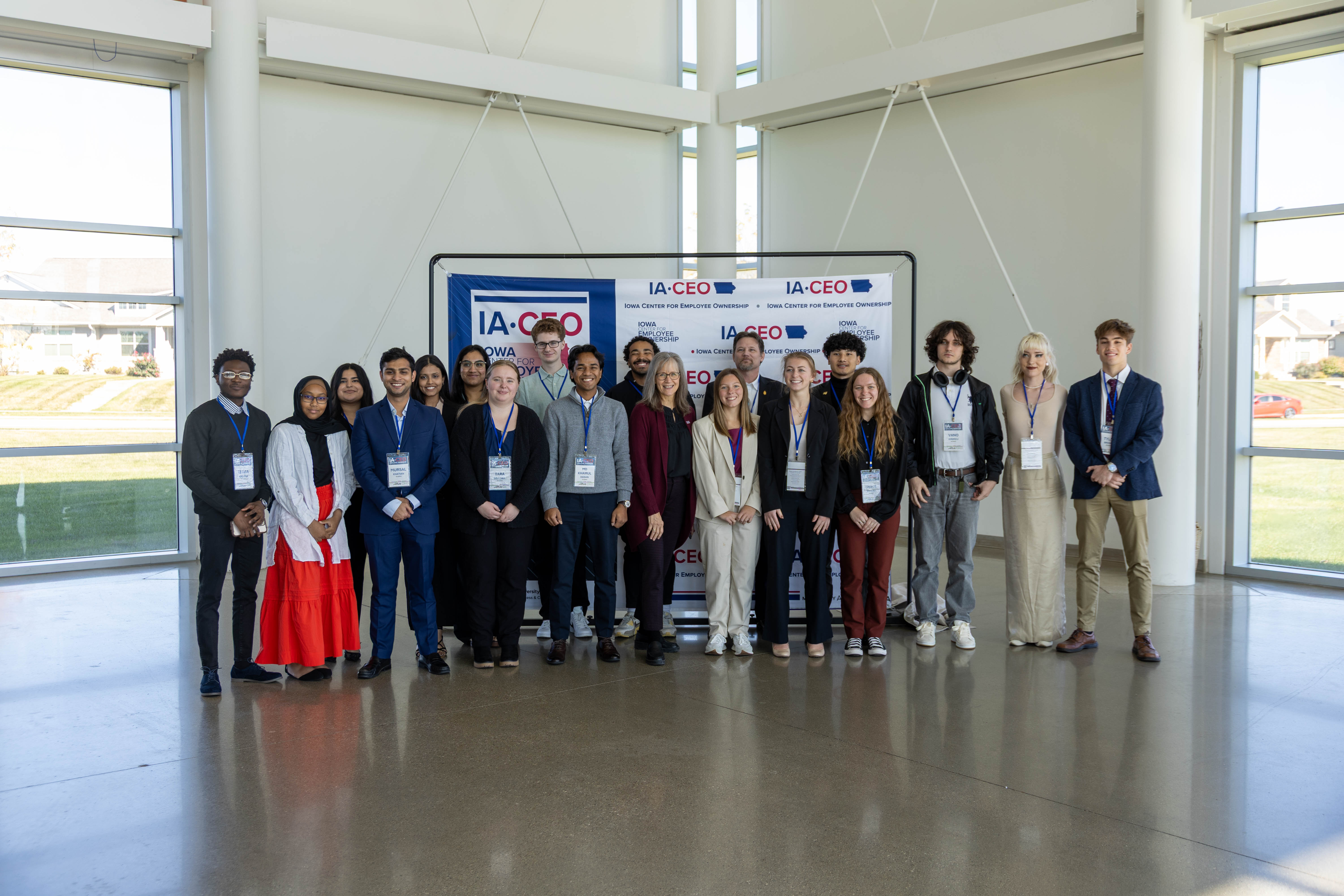 Students at IA-CEO employee ownership conference