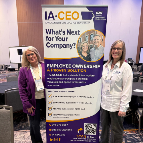 Judy Butler and Stacy Mullinex at NCEO
