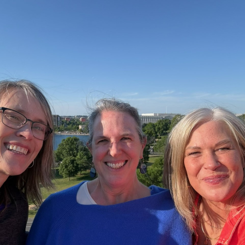 Stacy Mullinex, Hilary Abell and Judy Butler